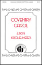 Coventry Carol SSATTB choral sheet music cover